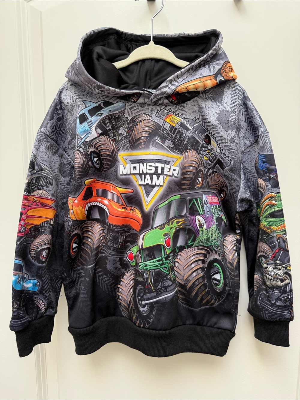 Monster Jam Hoodie Size 5T
